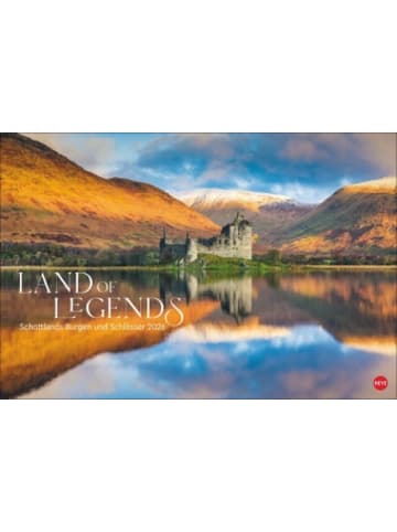 Heye Kalender Kalender - Land of Legends Kalender 2026 - Schottlands Burgen und Schlösse