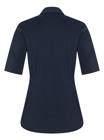 More & More Baumwollstretchbluse in marine