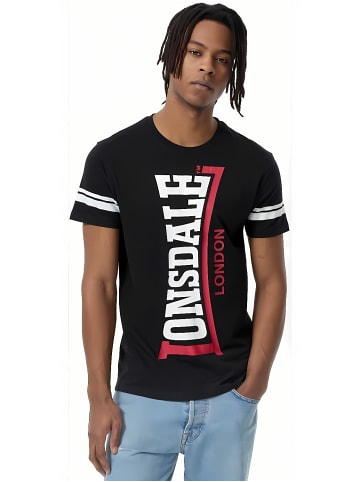 Lonsdale T-Shirt "Polbain" in Schwarz
