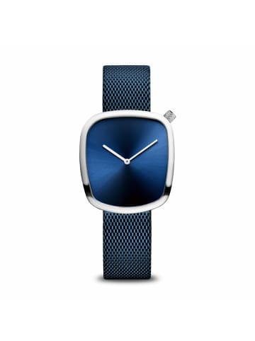 Bering Analoguhr für Damen in blau