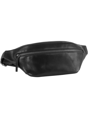 Leonhard Heyden Roma Gürteltasche Leder 28 cm in schwarz