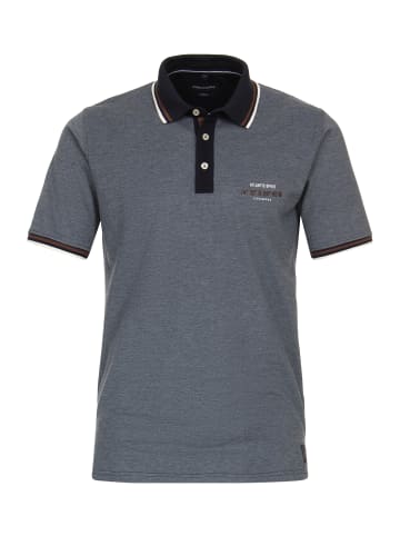CASAMODA Polo-Shirt in graues Dunkelblau