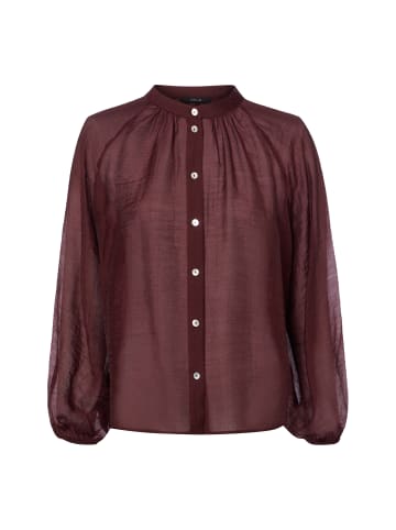 OPUS Bluse Fabrielle in bordeaux