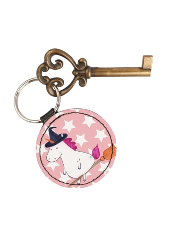 Mr. & Mrs. Panda mini schlüsselanhänger Einhorn Hexe ohne Spruch in Rot Pastell