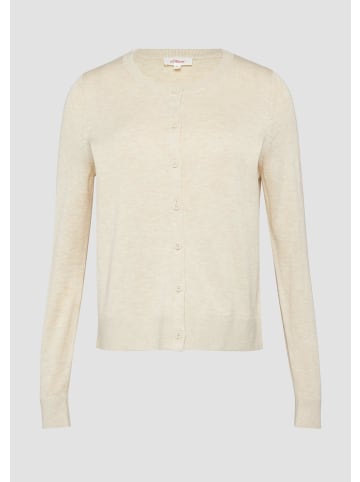 s.Oliver Strickjacke in 81W9_beige