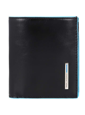 Piquadro Blue Square Geldbörse RFID Leder 10 cm in black