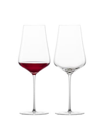 Zwiesel Glas 2er Set Bordeaux Rotweingläser Duo 729 ml in transparent