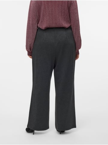 Vero Moda Hose mit weitem Beinschnitt in Dark Grey Melange