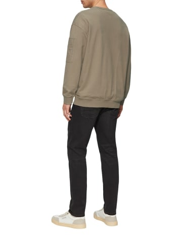 S. Oliver Sweatshirt für Herren in Oliv