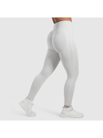 SMILODOX Leggings Sonnia Scrunch in Hellgrau