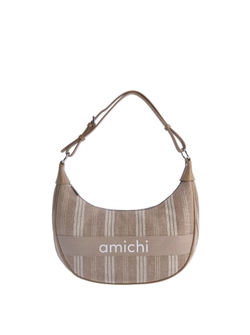 Amichi Shopper Peleas (B)38 x (H)31 x (T)10 cm in Beige