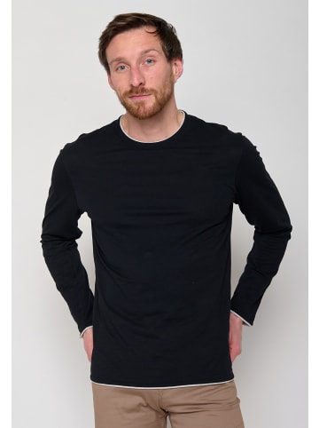 GreenBomb Longsleeve Basic in Schwarz