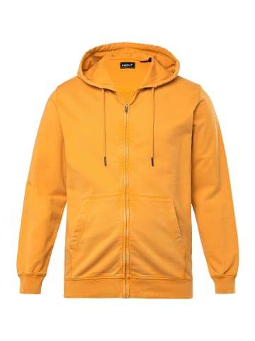 Men Plus Sweatjacke in karotte