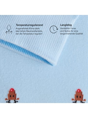 von Jungfeld Signature Icons mit Weihnachtsmotiven in Reindeer Bright Blue