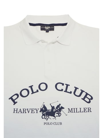 HARVEY MILLER POLO CLUB Poloshirt in weiss