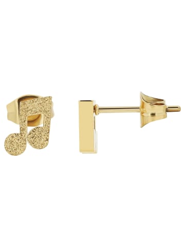 Adeliás Damen Halskette aus Edelstahl 45 cm in gold