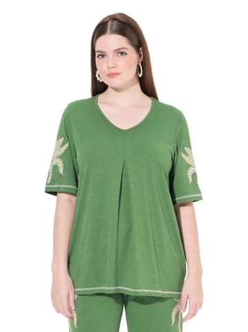 Ulla Popken Shirt in moosgrün
