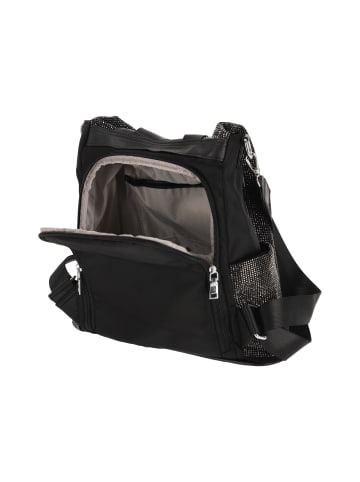 faina Women Backpack in Dark Silver