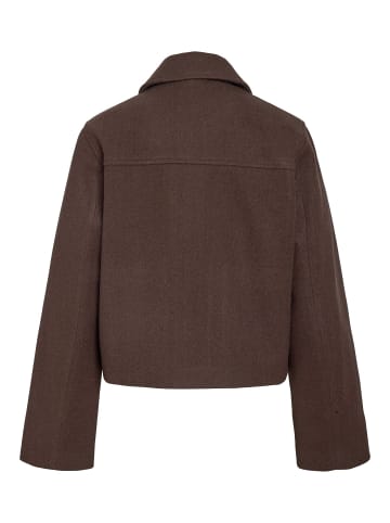 Noisy may Jacke in Chocolate Brown1