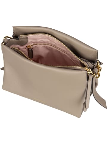 COCCINELLE Handtasche Boheme Grana Double in Warm Taupe/Rosette