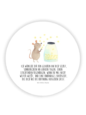 Mr. & Mrs. Panda magnet Maus Sterne mit Spruch in Weiß