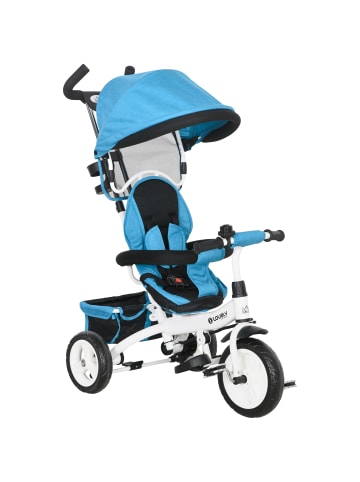 HOMCOM 6-in-1 Dreirad 95L x 50B x 106H cm