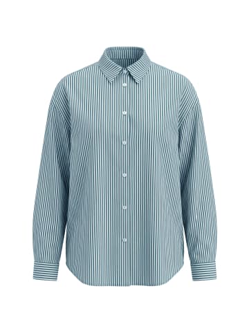 Studio Untold Hemdbluse in dunkelgrün