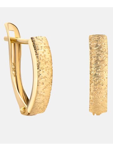 Diamant L'éternel Ohrringe aus 375 Gelbgold