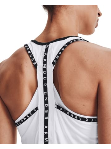 Under Armour Top "UA Knockout Tanktop" in Weiß