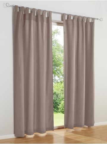 Heine Dekoschal in taupe