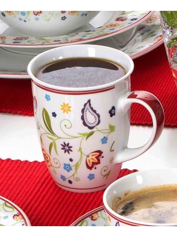 Ritzenhoff & Breker 6er Set Kaffeebecher Shanti 320 ml bunt in bunt