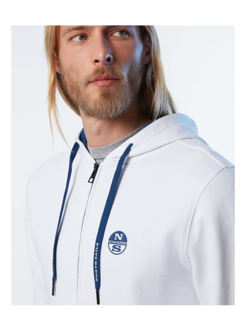 North Sails Sweatshirt in Weiß