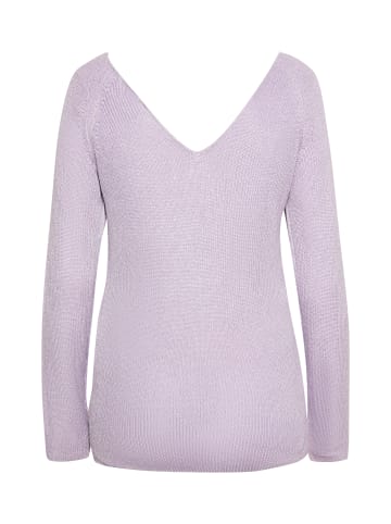 NAEMI Damen Pullover in Lavendel