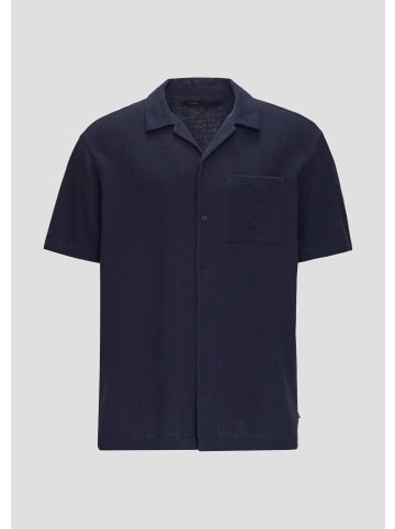 QS Hemd  in  5884_tiefblau