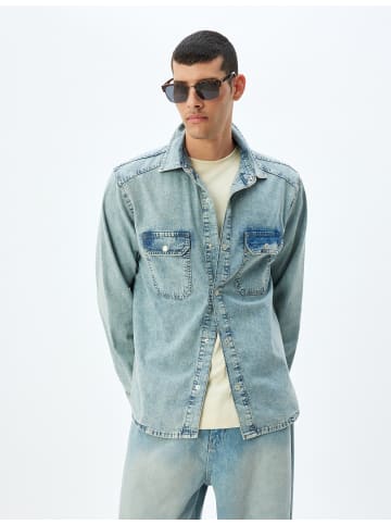 KOTON Jacke in Hellindigo