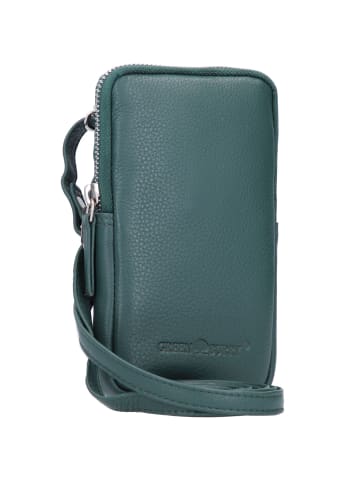 Greenburry Nappa Handytasche Leder 10,5 cm in bottle green