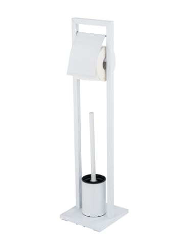 Wenko Stand WC-Garnitur Mengara Weiß, Stand WC-Garnitur Mod. Mengara Weiß in Weiß