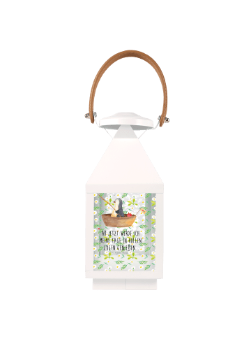 Mr. & Mrs. Panda Laterne Deko Pinguin Angelboot mit Spruch in Transparent