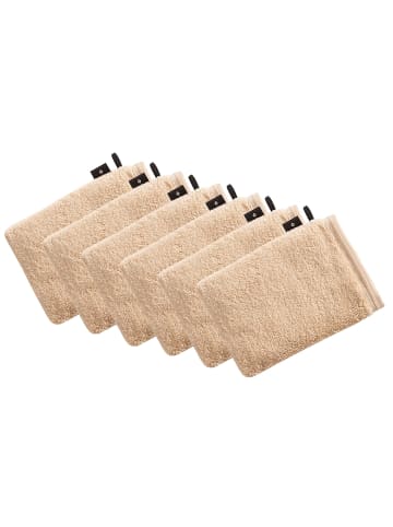 Vossen 6er Pack Waschhandschuh in tibet
