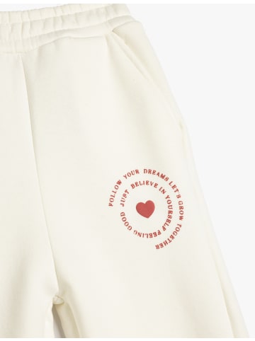 KOTON Sweathose in Ekru