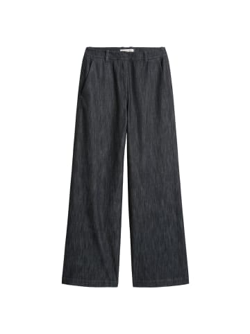 Marc O'Polo Wide Leg Pants in Dark Blue