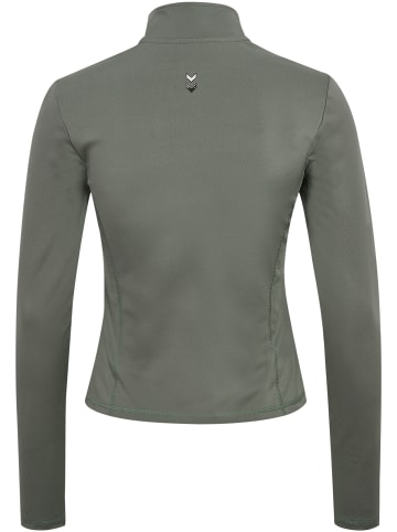 Hummel Reißverschluss T-Shirt Hmlprima Multisport Damen in CASTOR GRAY