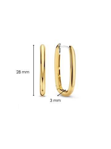 Ti Sento Milano Ohrringe The Classic Creole in gold