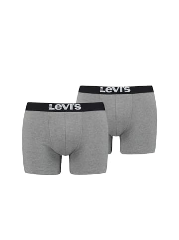 Levi´s Boxershort 2er Pack in Grau