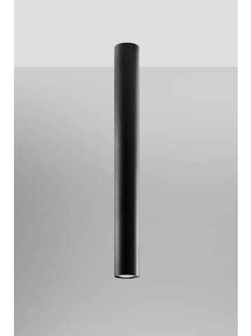 Nice Lamps Deckenleuchte CASTRO 60 in Schwarz aluminium tube loft style Gu10 LED NICE LAMPS