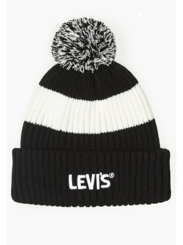 Levi´s Kopfbedeckung Goldtab Beanie schwarz