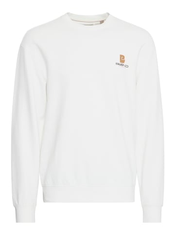 BLEND Rundhalspullover BHBRODY Sweatshirt crew print in Braun