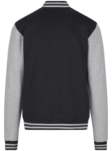 Urban Classics Urban Classics Herren 2-tone College Sweatjacket in blk/gry