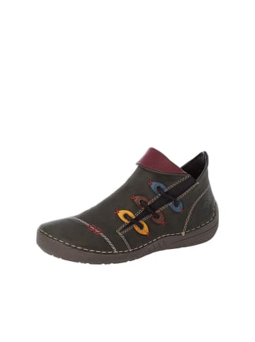 rieker Stiefelette in grün