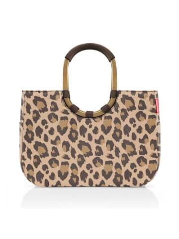 Reisenthel Loopshopper L frame leo macchiato in beige